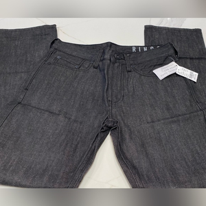 Bullhead‎ Rincon Straight Jeans Men’s Size 28/30 Black Denim Modern Casual NWT